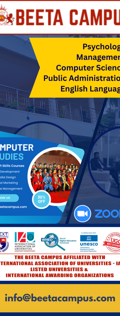 Beeta Degree Program - Vavuniya University